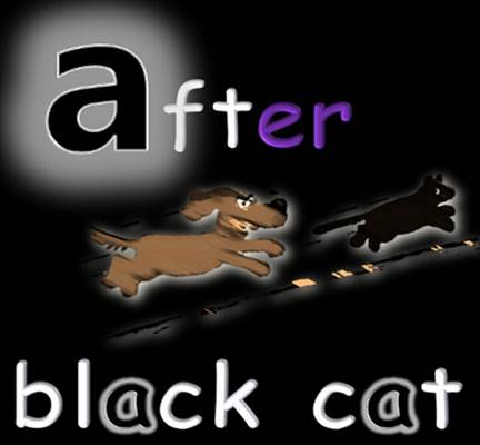 Short A sound: after black cat